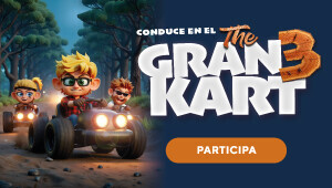 The Gran Kart 3: Â¡Gana un pase doble para la carrera del aÃ±o!