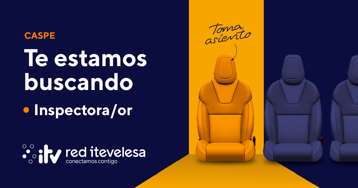 Oferta de empleo: Se busca Inspectora/or ITV para nuestra estación de Caspe